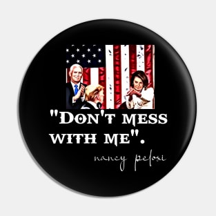 nancy pelosi clapping Pin