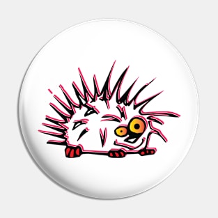 WILD PORCUPINE Pin