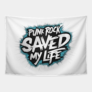 Punk Rock Saved My Life Tapestry