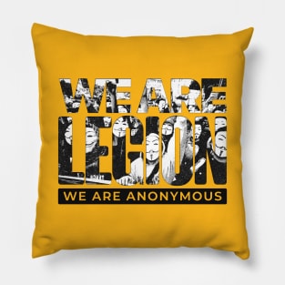 We are Anonymous Pillow