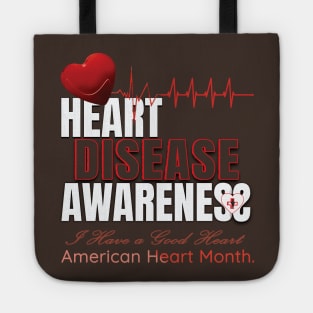 Heart disease awareness month Tote