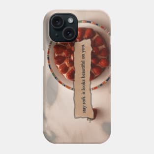 Mother's Day, mom, mommy, mom, gifts for her, soft aesthetic, cottagecore, love , romantic, quote, gift ideas, strawberry, anime, vintage, retro Phone Case