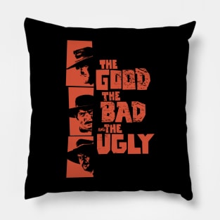 Sergio Leone - The Good, the Bad, and the Ugly Tribute Pillow