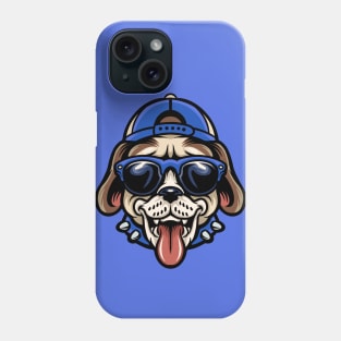 Cool Funky Dog Head Cartoon Phone Case