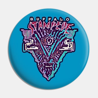 Buffalo Stampede Roller Hockey Pin