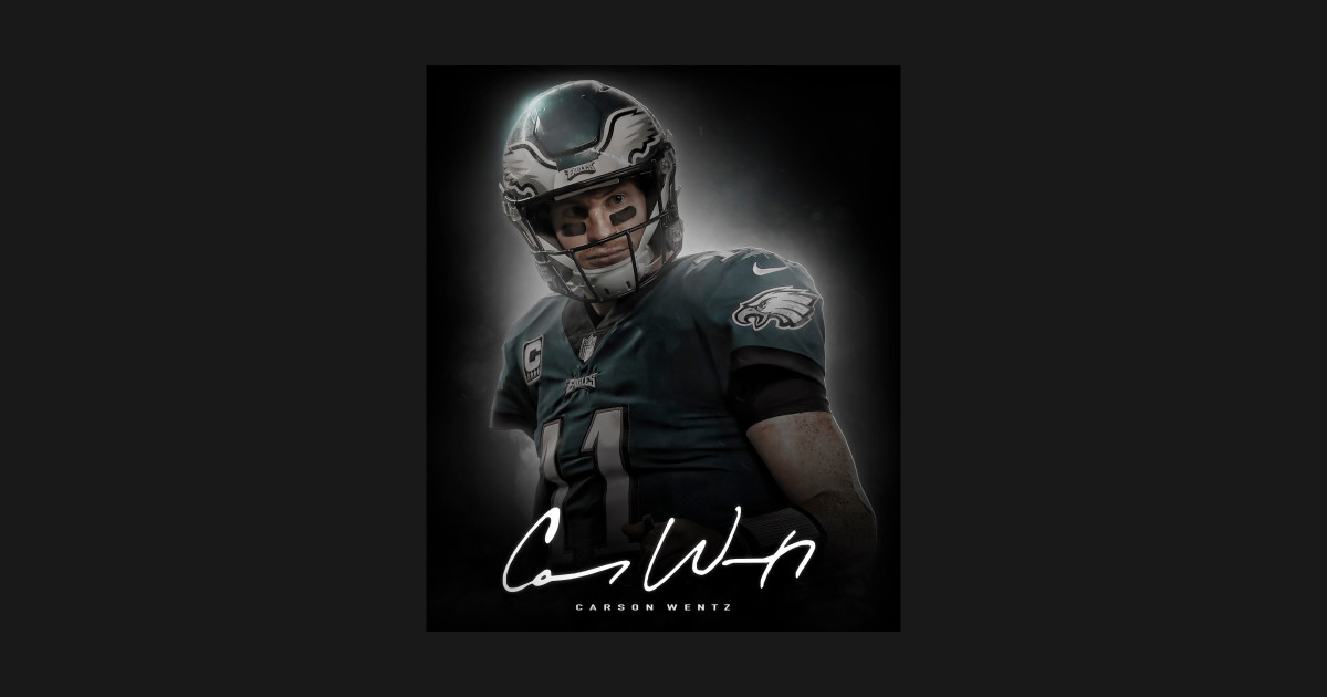 carson wentz black jersey