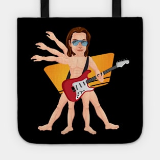 Da Vinci Vitruvian Guitar Man Tote