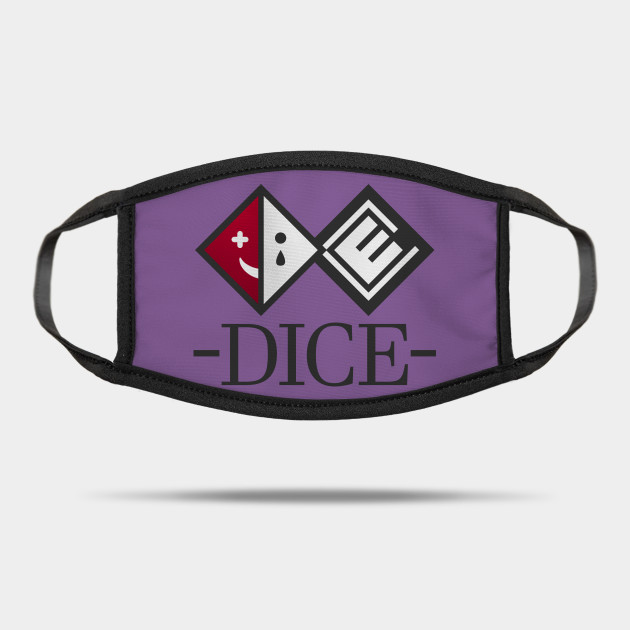 Wallpaper Dice Logo Danganronpa Mask Teepublic Desktop Wallpaper Free