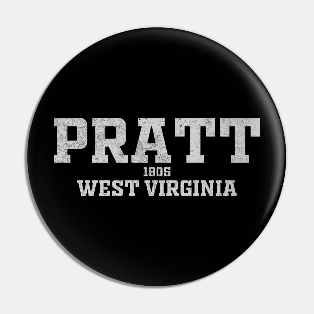 Pratt West Virginia Pin by RAADesigns