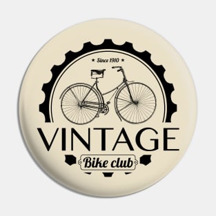 Vintage bike club Pin