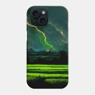 Green Lightning | Strike Home Phone Case