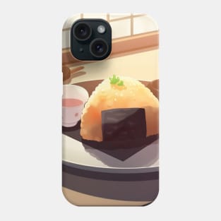 Delicous Japanese Food Onigiri - Anime Wallpaper Phone Case