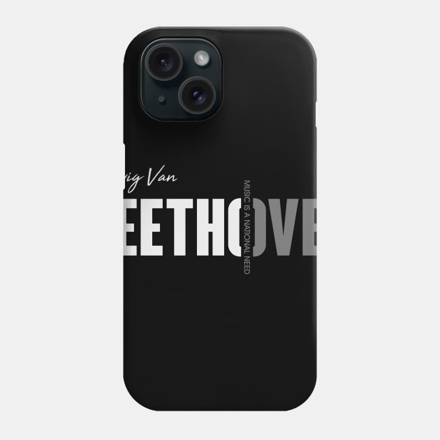 Beethoven Phone Case by Insomnia_Project