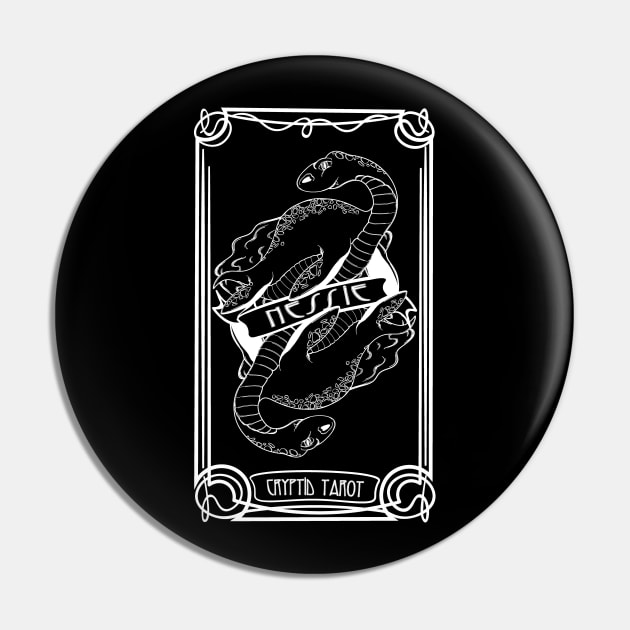 Cryptid Tarot Series: Nessie Pin by Desdymona