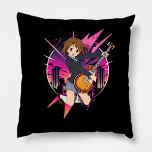 Tea, Sweets, and Melodies Yui's Musical Adventure Tee Pillow