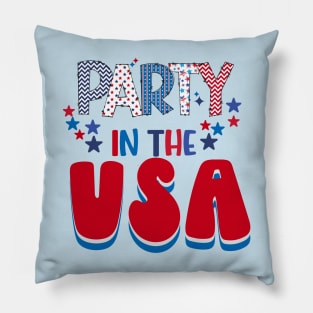 Party in the USA Pillow