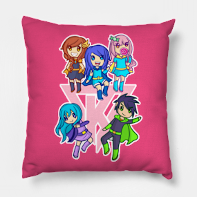 Funneh Roblox Pillows Teepublic - roblox itsfunneh and the krew