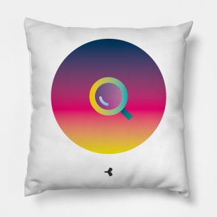 Searching colors Pillow