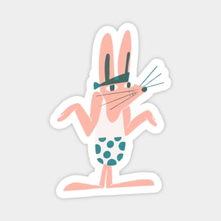 Fun Bunny Magnet