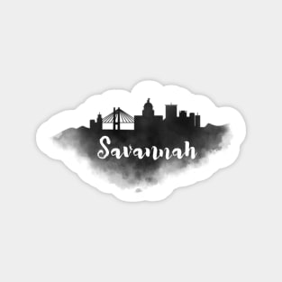 Savannah watercolor Magnet