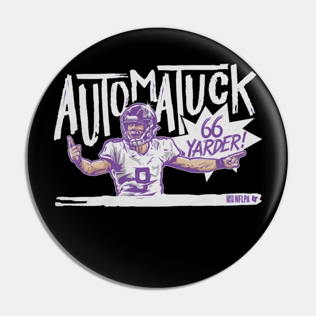 Justin Tucker Automatuck Pin by Chunta_Design