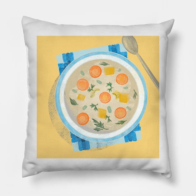 soup Pillow by ugnelaza