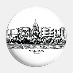 Madison - Wisconsin Pin