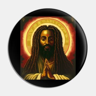 Afro African, Jesus Rasta Style, Jah Pin