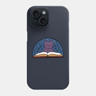 book cat Phone Case