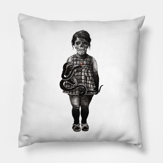 THE NIGHT VISITOR Pillow by NEXT OF KING