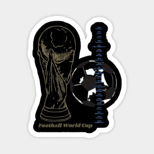 Foot ball world cup Magnet