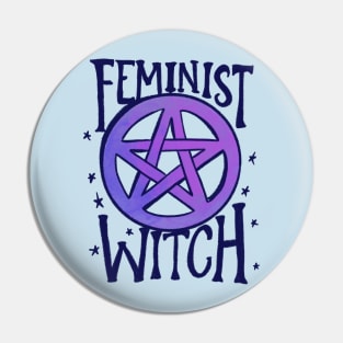 Feminist Witch Pin