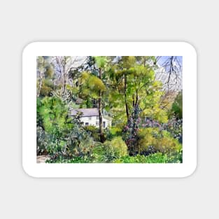 Ferris Cottage And Trelissick Gardens Magnet
