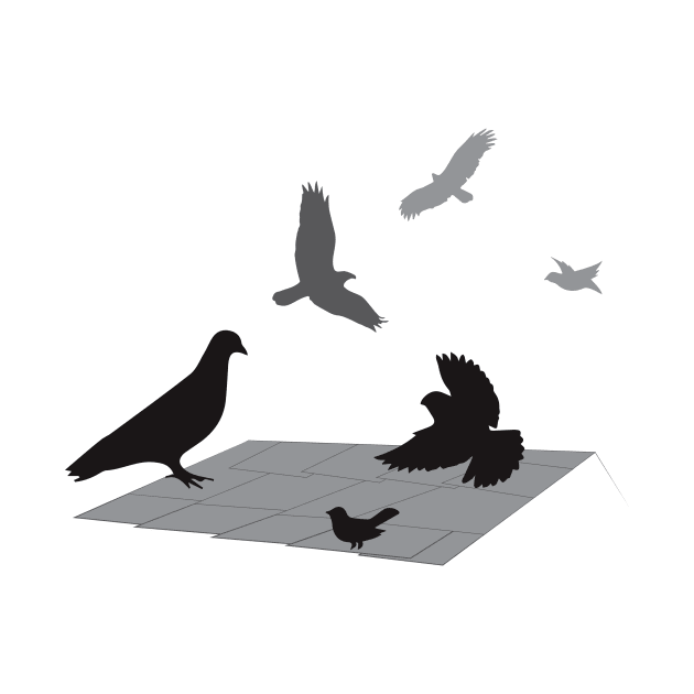 Birds illustration by dddesign