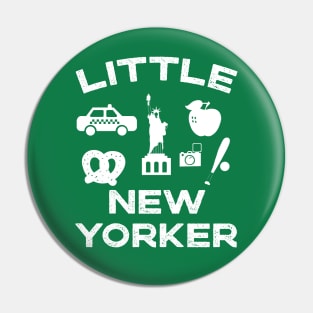 Little New Yorker, New York Kids, New York Children Pin