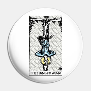 Modern Tarot Print 12 - The Hanged Man Pin