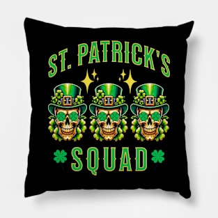 St. Patricks Squad Pillow