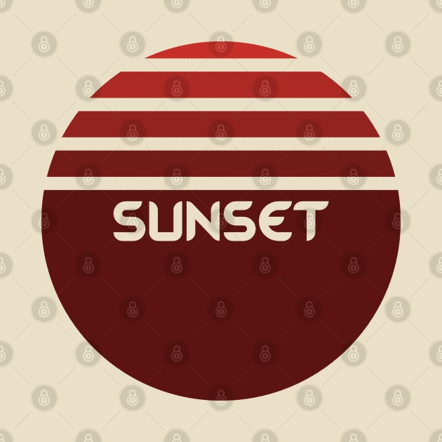 Sunset Corp Logo by Claire French