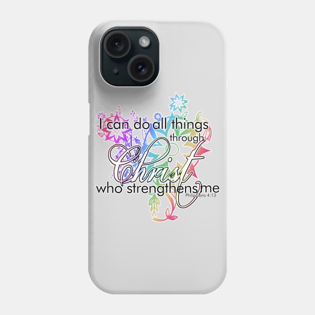 Through Christ Phone Case by nochi