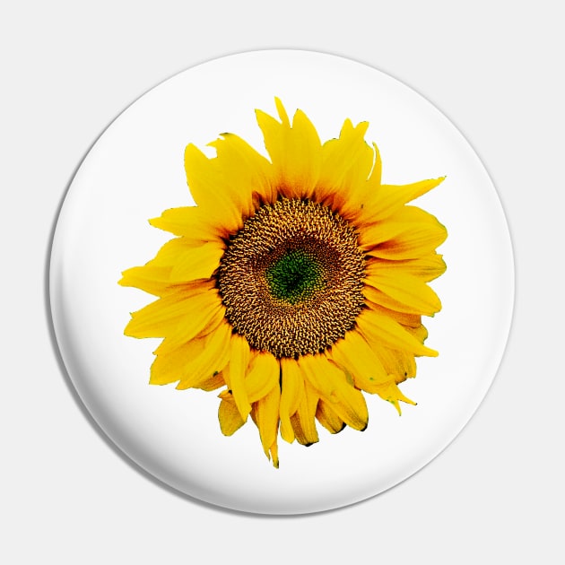 Mother's Day Sunflower Pin by RandomArtHouse