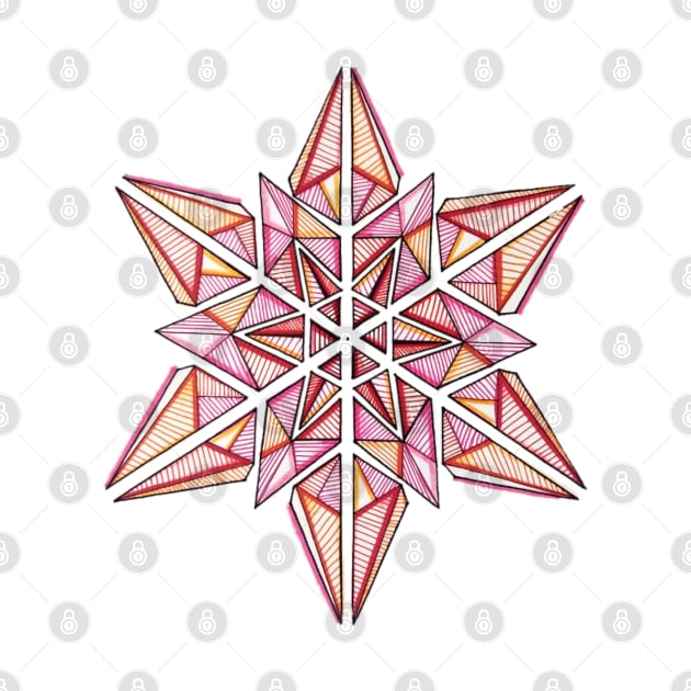 Geometric Star by Art by Rory 