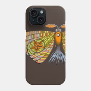 Circus moth Phone Case