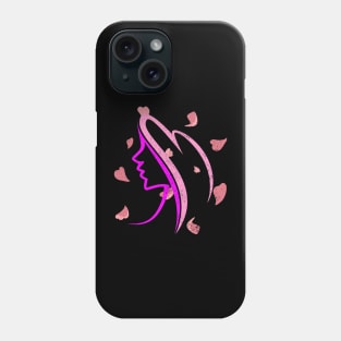 Hot Pink Girl Phone Case