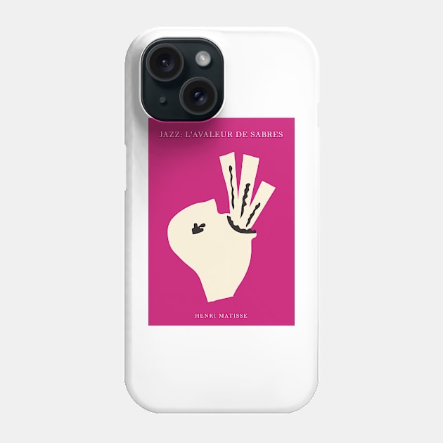 Henri Matisse - Jazz Series: L'avaleur de sabres #34 Phone Case by GoodMoreInc