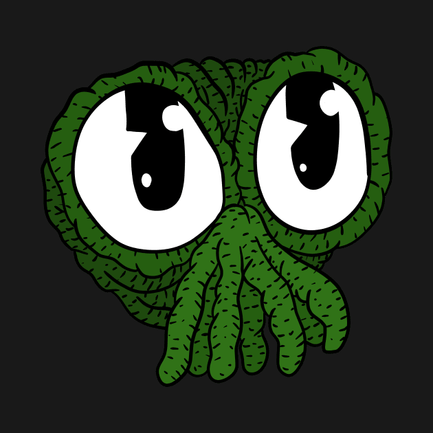 kawaii Cthulhu. cute Lovecraftian monster. by JJadx