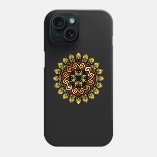 Copy of Gold Greek ornament Meander Phone Case