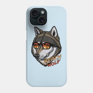 Beach Wolf Phone Case