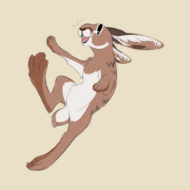 Bouncy Hare! by pigdragon
