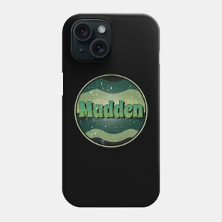 Classic Name Madden Vintage Styles Christmas Purple 70s 80s 90s Phone Case