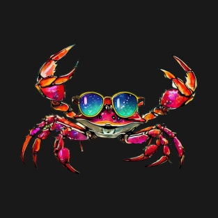 Crab wearing Sunglasses T-Shirt